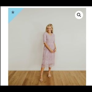 Orange Creek Winston Lace Dress- Lavender